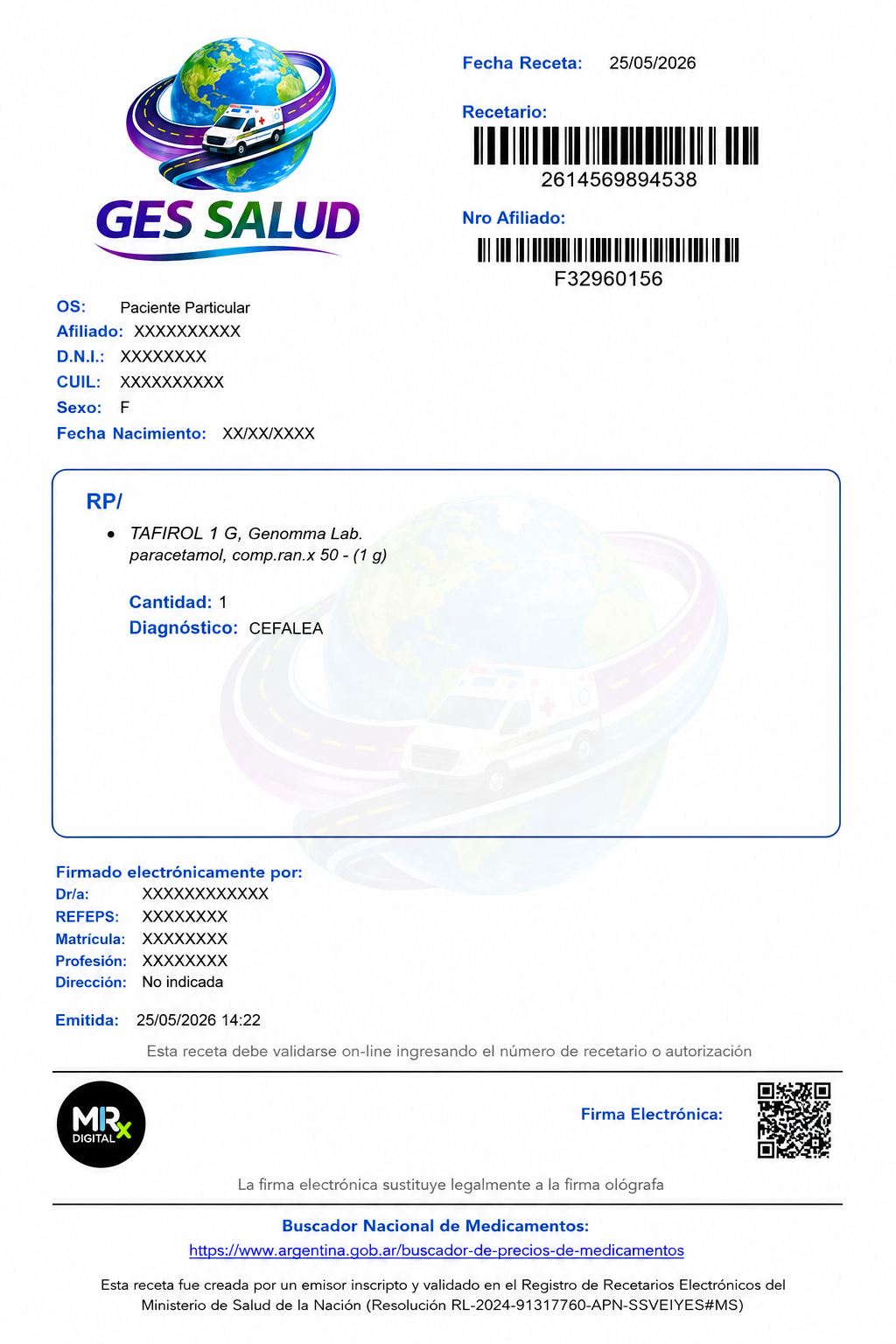 Recetas Electrónicas